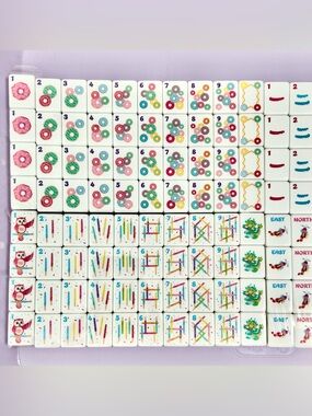 Coney Island Mahjong Tile Set